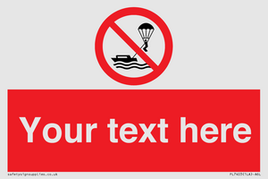 Custom No parasailing